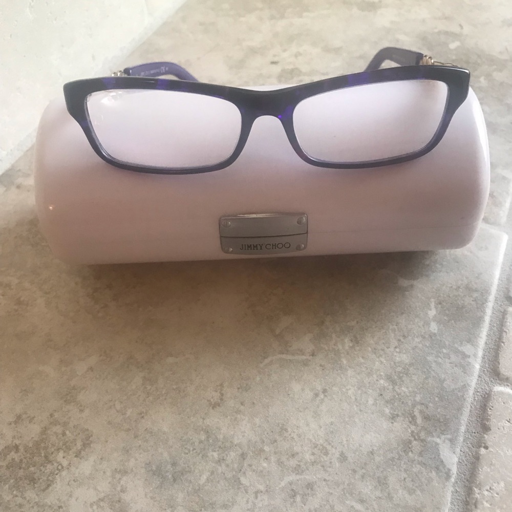 Authentic Purple Jimmy Choo Glasses